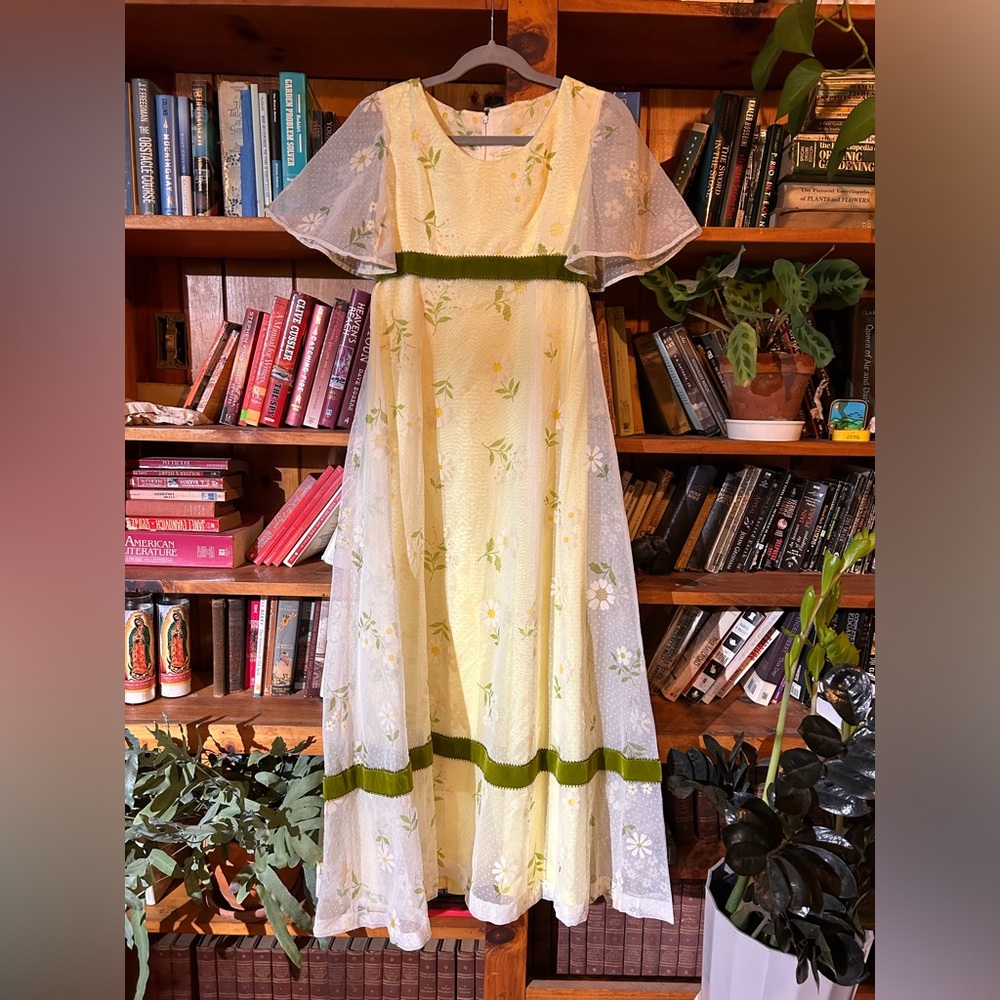 1950’s Prom Dress, Size XS, Floral